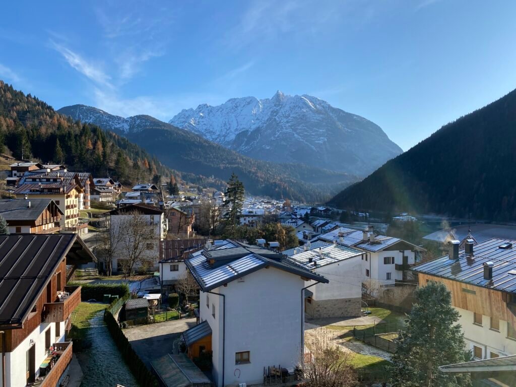 gorgeous view over Auronzo