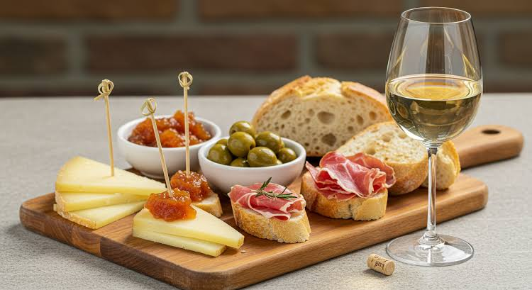 Spanish white wine