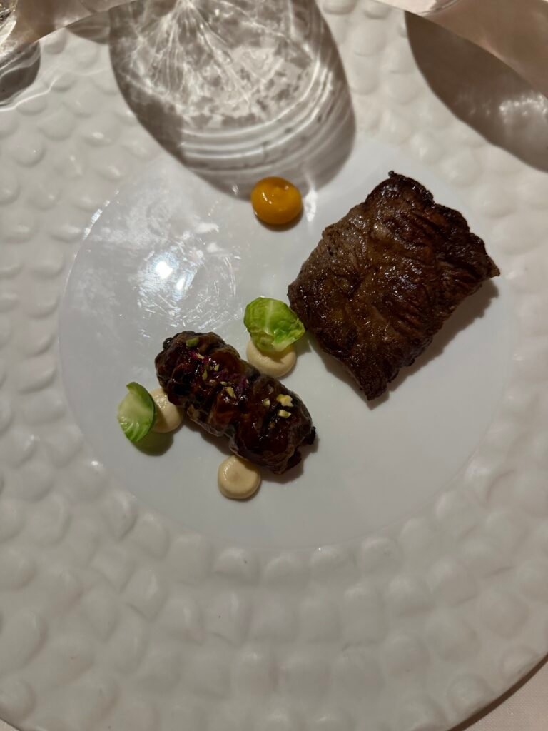 Main dish at Restaurant 1621 Cartagena, Colombia
