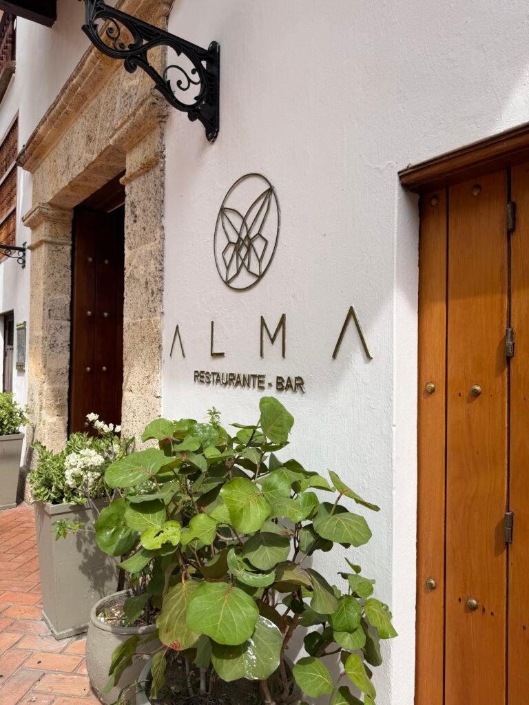 Restaurant Alma, Cartagena, Colombia