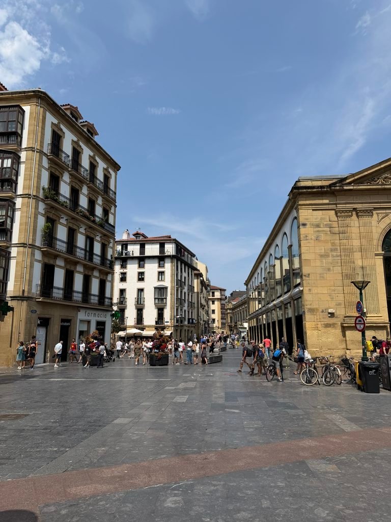 San Sebastian, old town, Spain