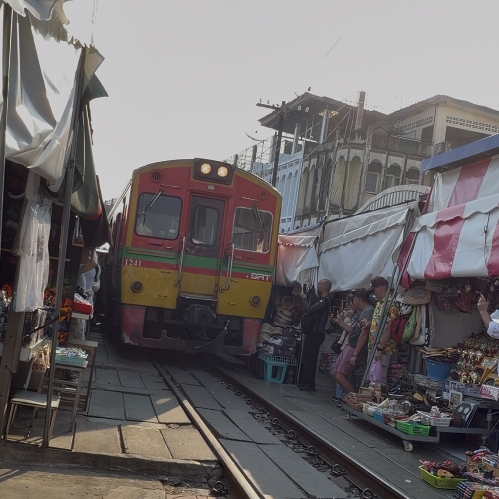 Maeklong Railway Market, Bangkok